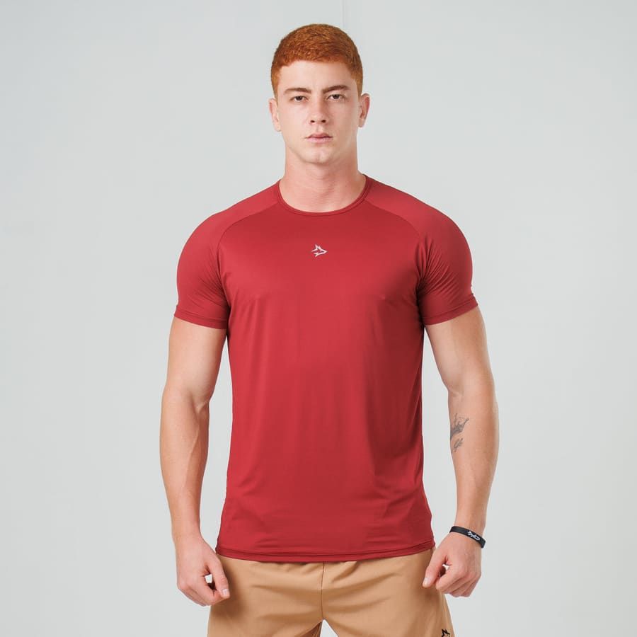 Camiseta Poliamida Core Lupus Vermelho Biking