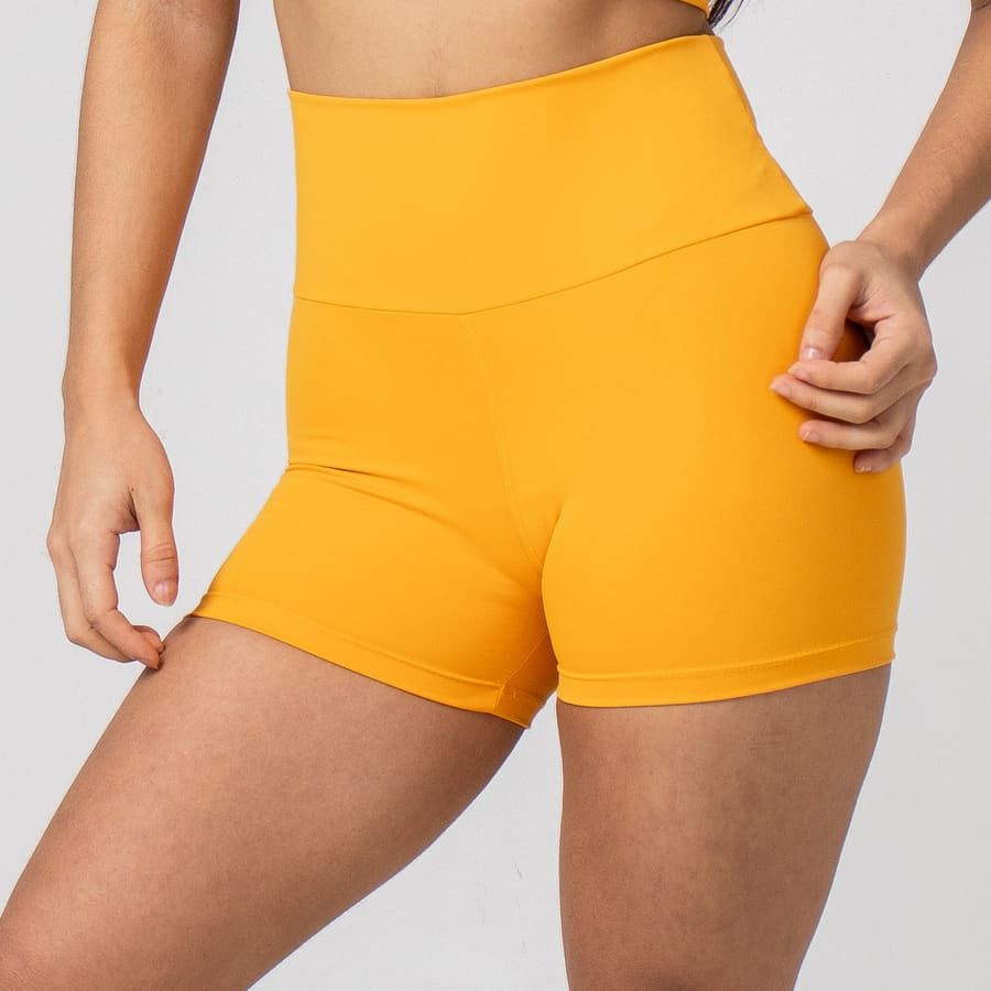 Short Basic New Horizon Amarelo Canário