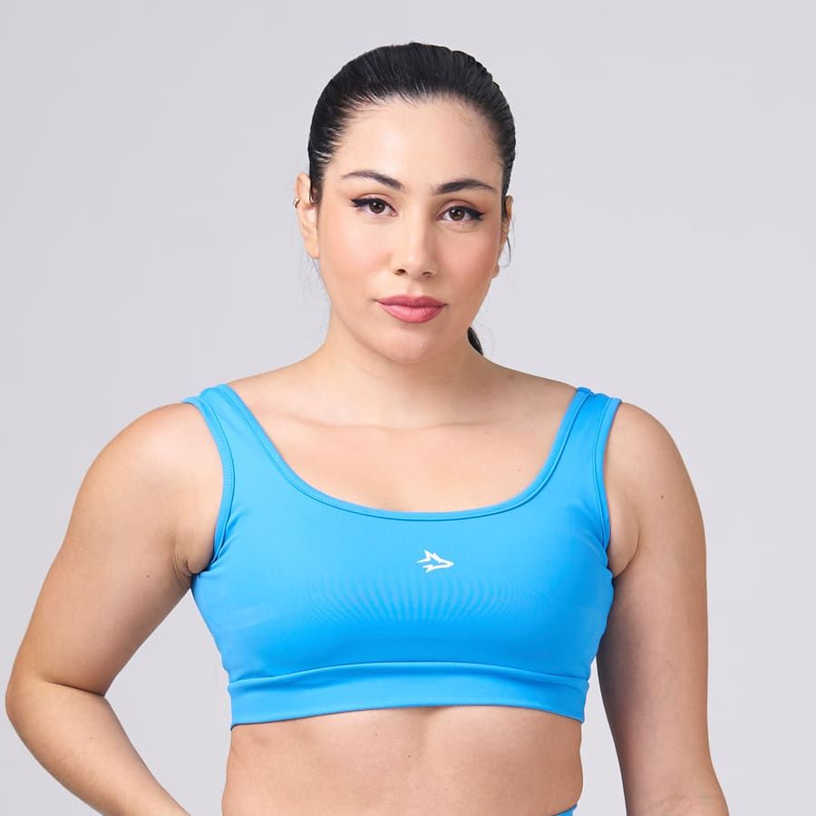 Top Basic Lupus Azul Mar