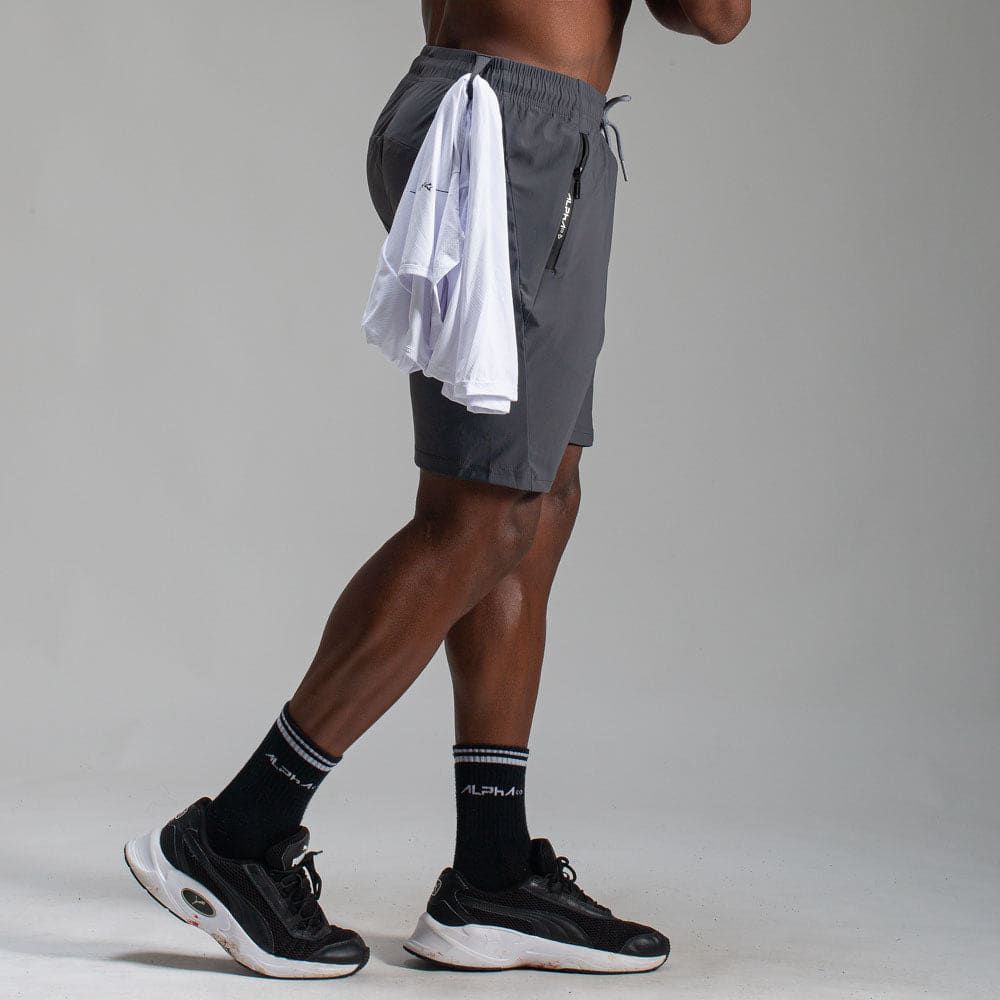 Bermuda Dry Fit Performance Cinza — imagem 4