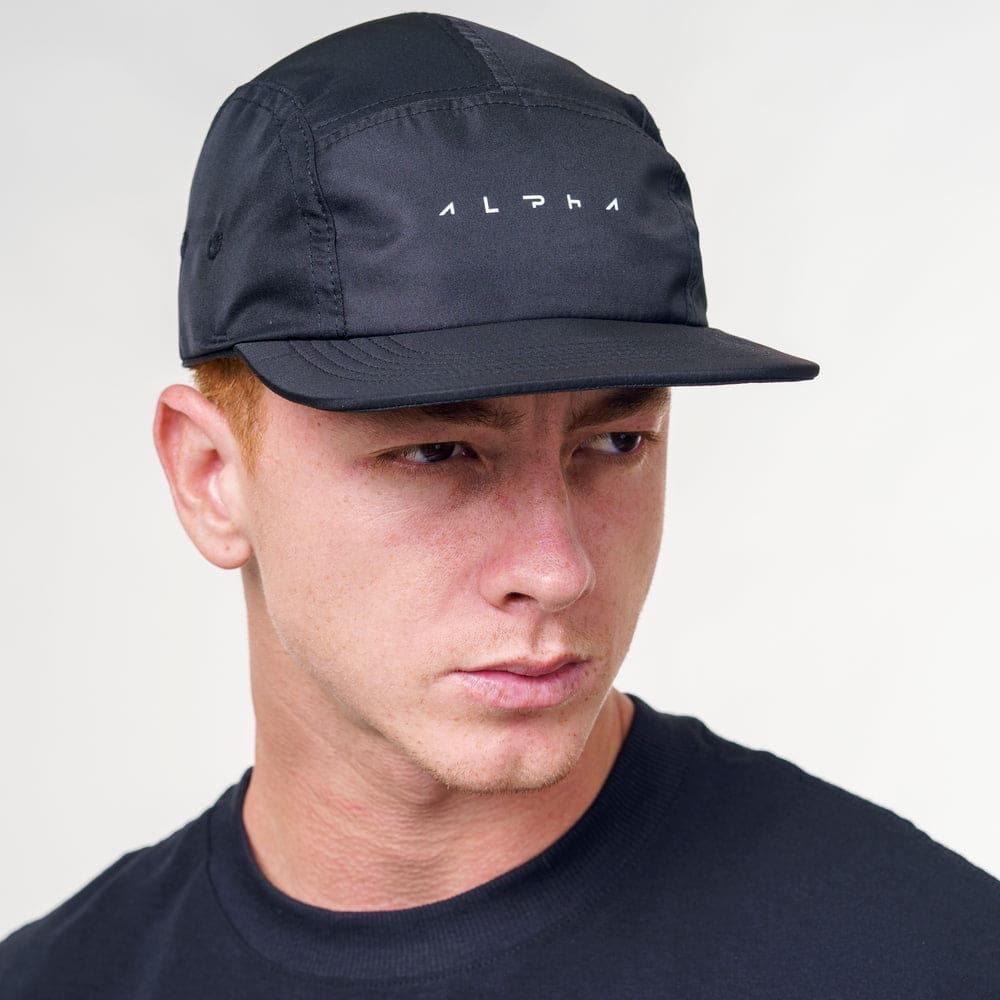 Boné Five Panel Preto Horizon — imagem 3