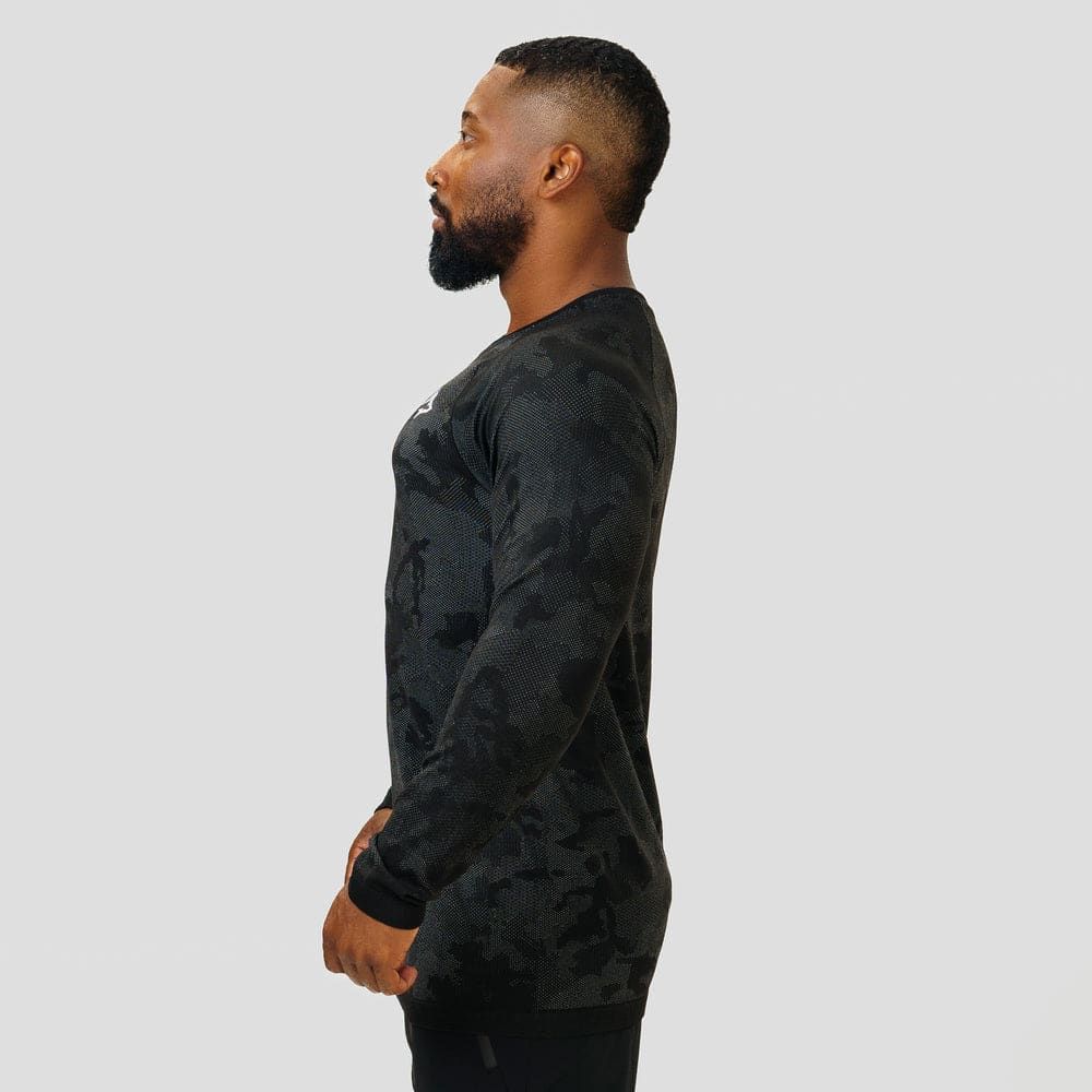 Camisa Manga Longa Apex Dry New Lupus Preto - Sem Costura — imagem 4