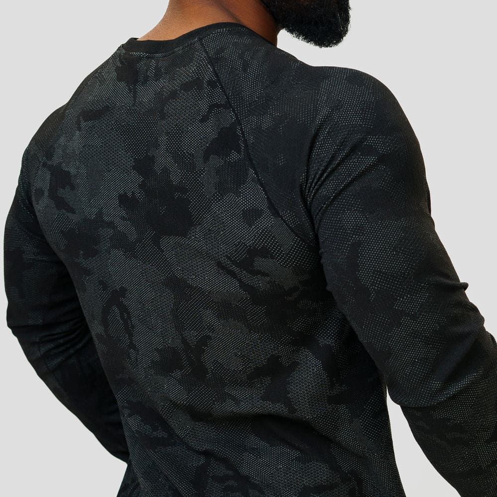 Camisa Manga Longa Apex Dry New Lupus Preto - Sem Costura — imagem 5