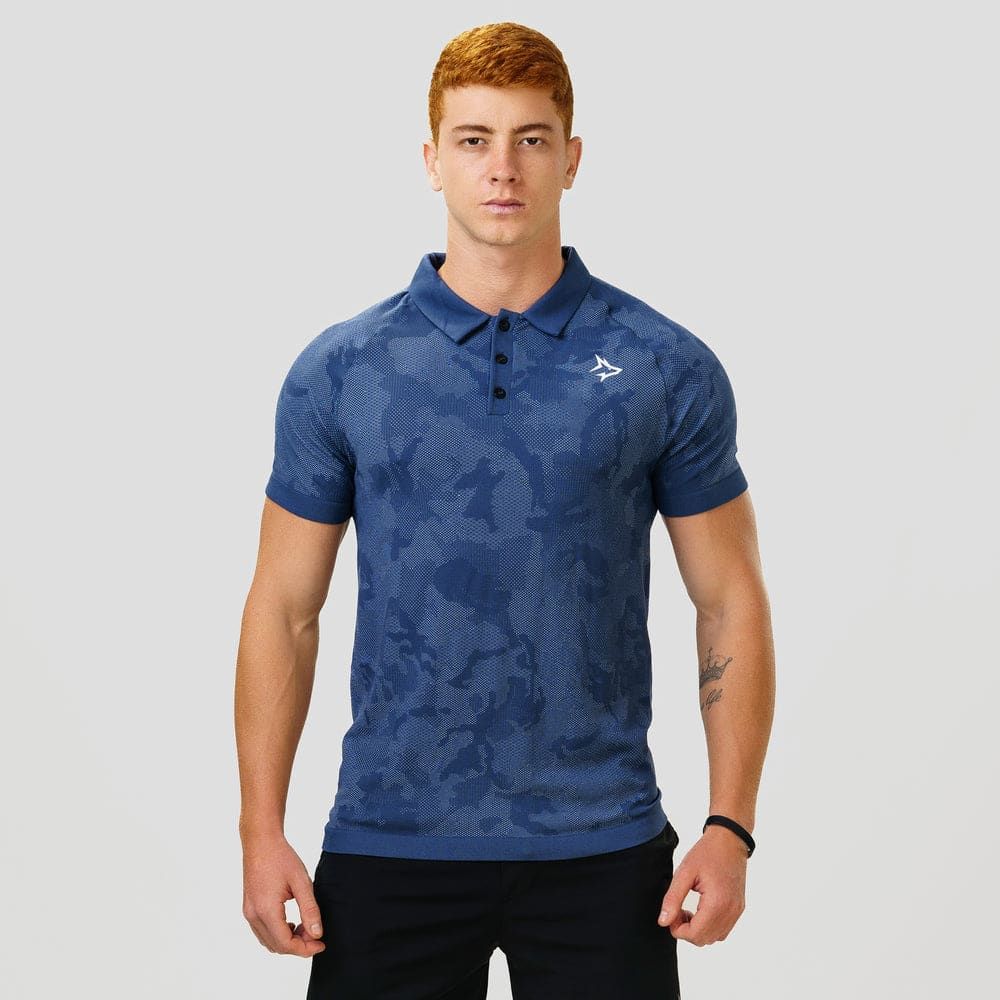 Camisa Polo Apex Dry New Lupus Marinho - Sem Costura — imagem 3
