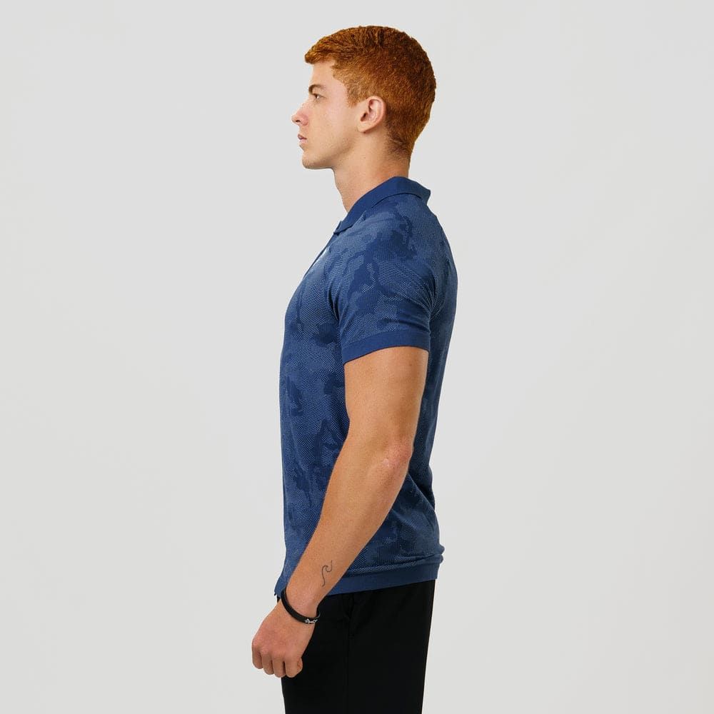 Camisa Polo Apex Dry New Lupus Marinho - Sem Costura — imagem 4