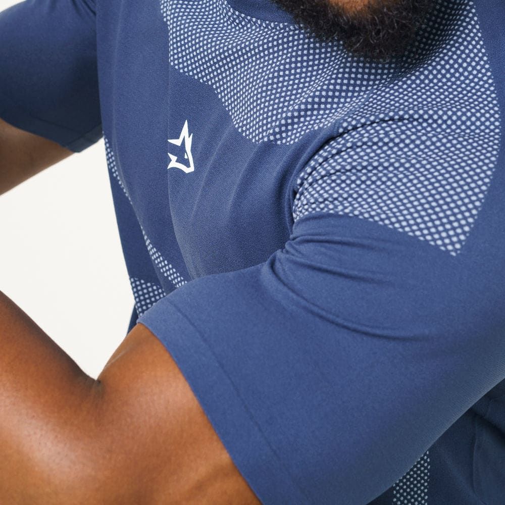 Camiseta Apex Dry Core Marinho - Sem Costura — imagem 4
