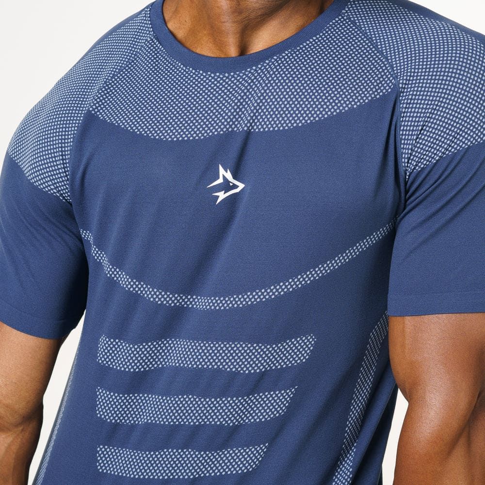 Camiseta Apex Dry Core Marinho - Sem Costura — imagem 5