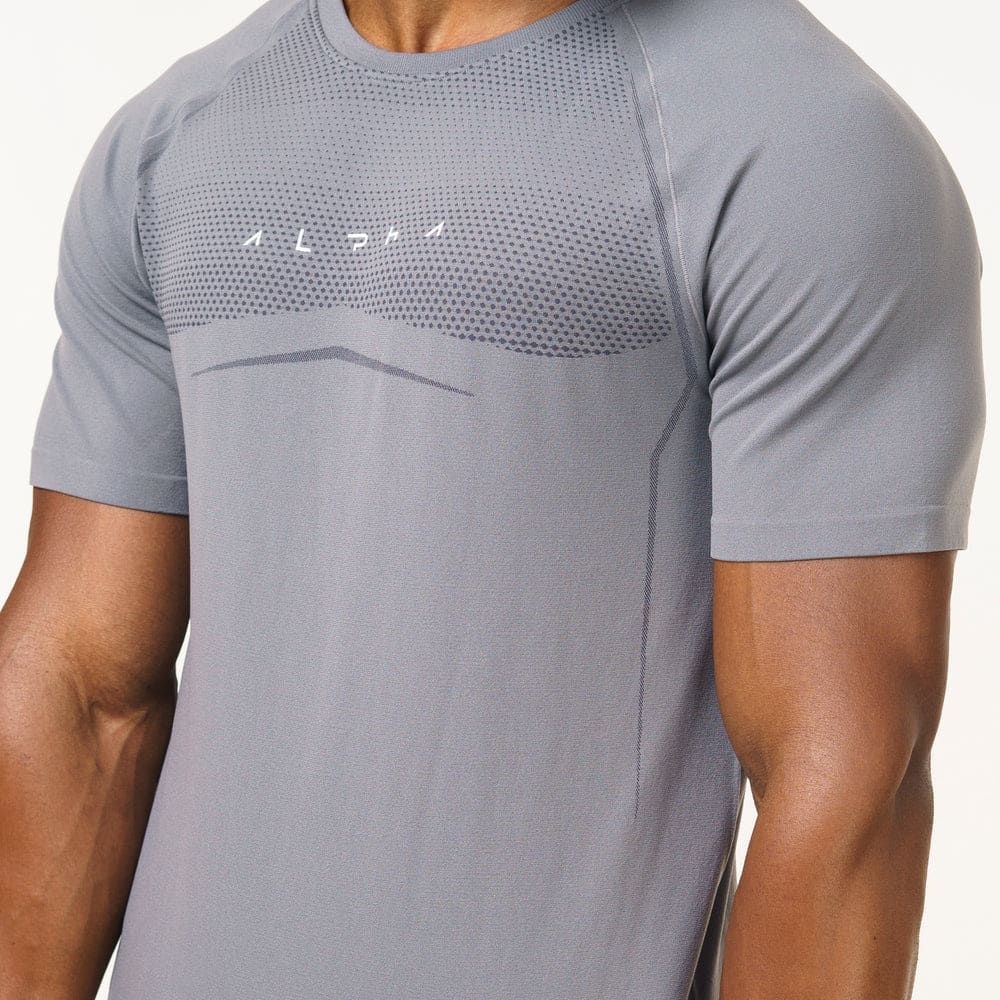 Camiseta Apex Dry Evolution Cinza - Sem Costura — imagem 4
