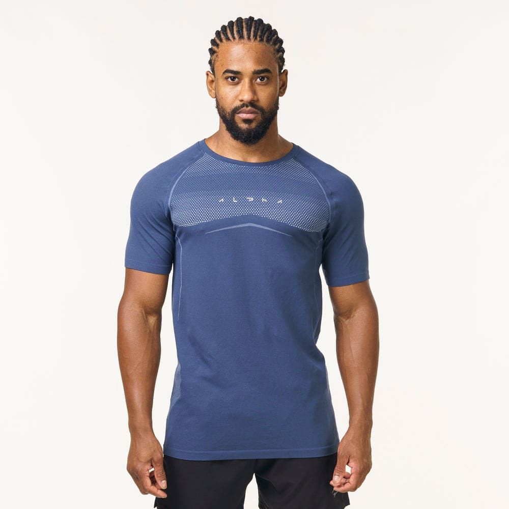 Camiseta Apex Dry Evolution Marinho - Sem Costura — imagem 3
