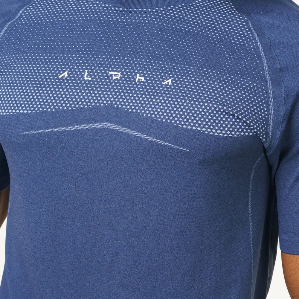 Camiseta Apex Dry Evolution Marinho - Sem Costura — imagem 4