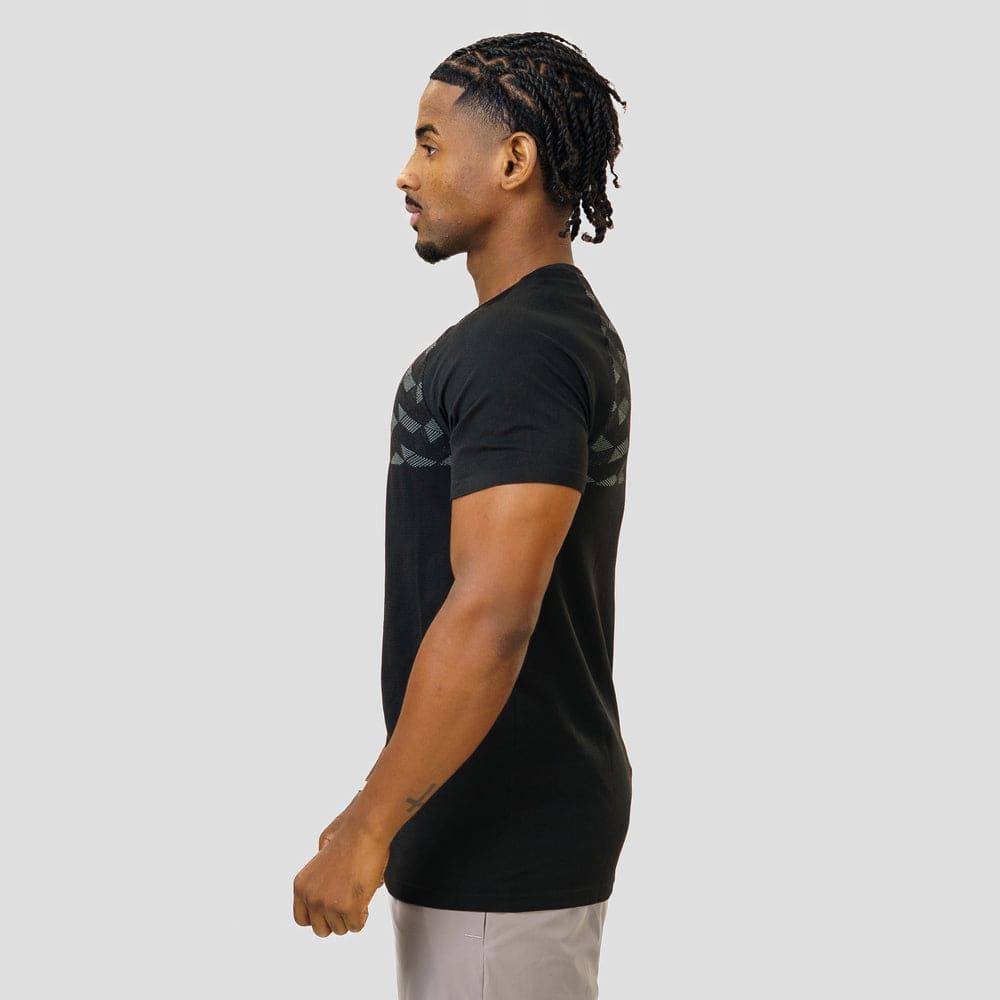 Camiseta Apex Dry Holographic Preto - Sem Costura — imagem 4