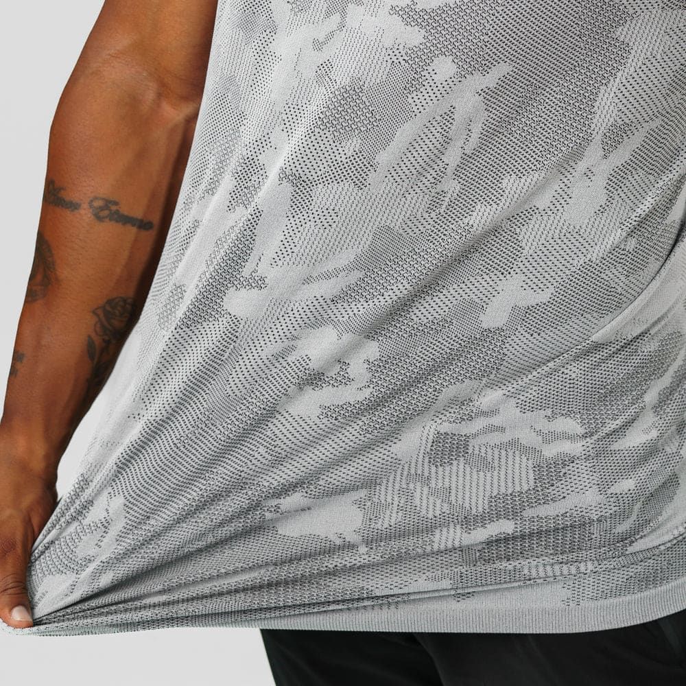 Camiseta Apex Dry New Lupus Cinza Gelo - Sem Costura — imagem 5