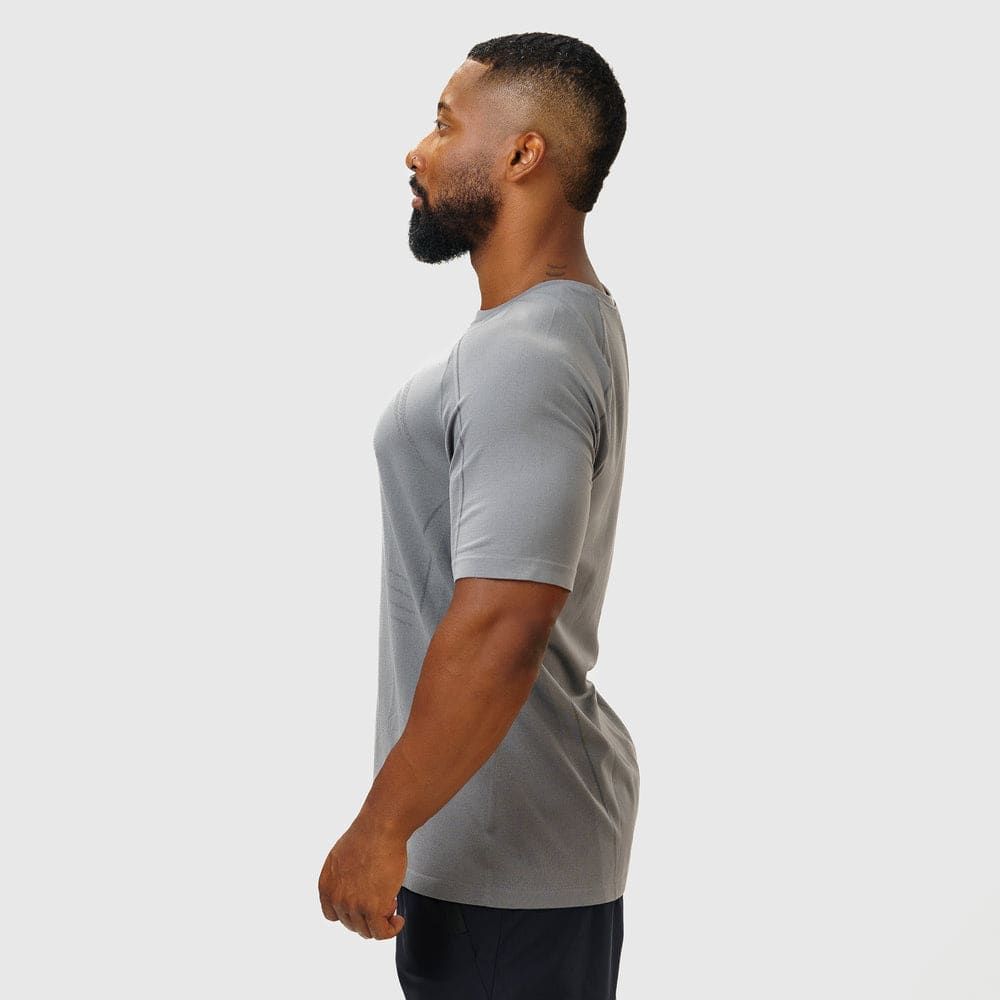 Camiseta Apex Dry Power Cinza - Sem Costura — imagem 4