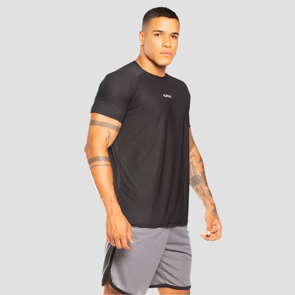 Camiseta Dry Essential Preto — imagem 5