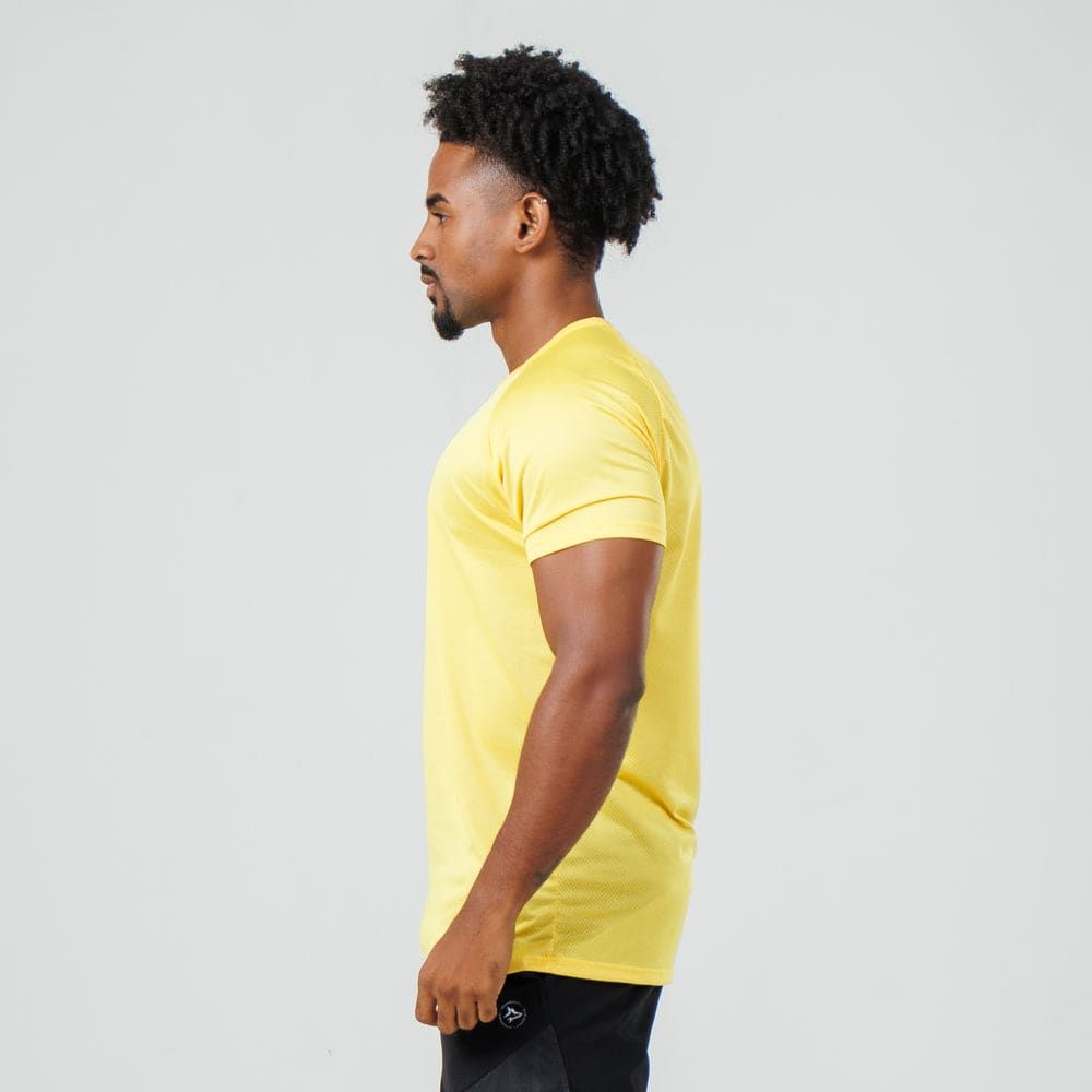 Camiseta Dry Fit Brasão Amarelo Bandeira — imagem 3