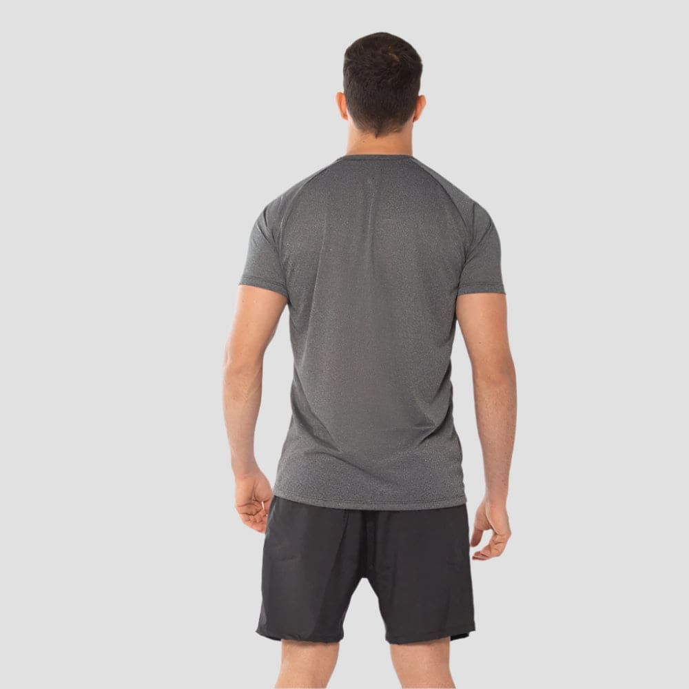 Camiseta Dry Fit Fluid Move Chumbo — imagem 5