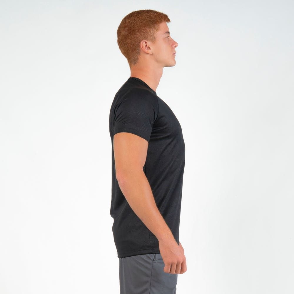 Camiseta Dry Fit Fluid Preto — imagem 3