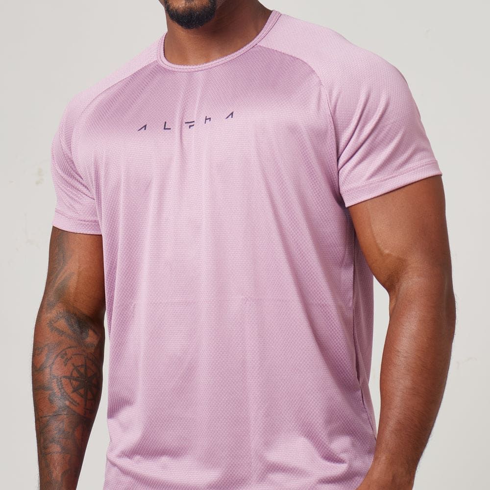 Camiseta Dry Fit Horizon Lilás Primavera — imagem 4