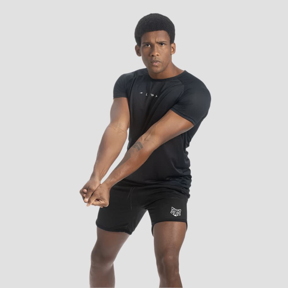 Camiseta Dry Fit Horizon Preto — imagem 3