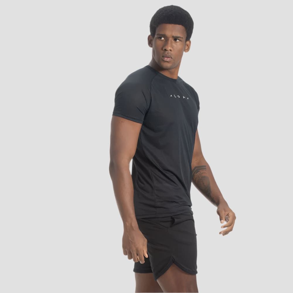 Camiseta Dry Fit Horizon Preto — imagem 4