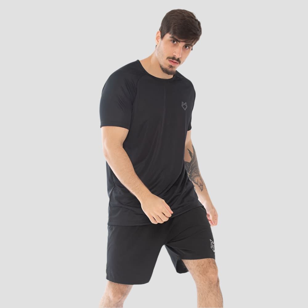 Camiseta Dry Fit Infinity Preto — imagem 3