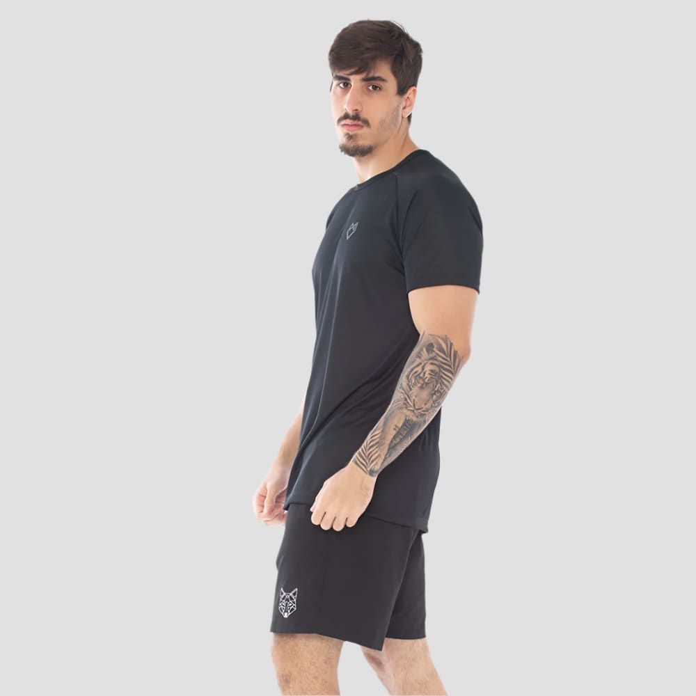 Camiseta Dry Fit Infinity Preto — imagem 4