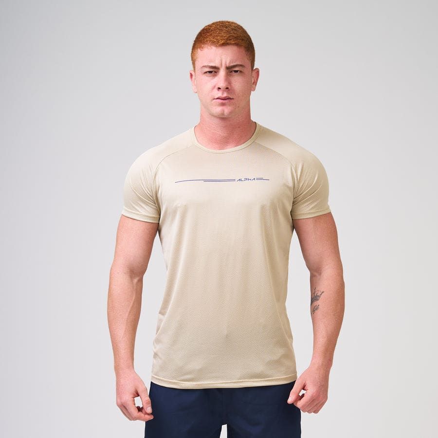 Camiseta Dry Fit Line Move Arenoso