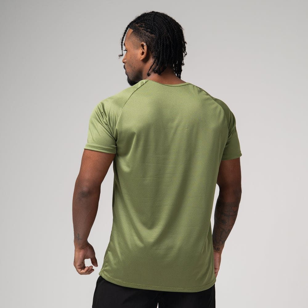 Camiseta Dry Fit Line Move Verde Selva — imagem 5