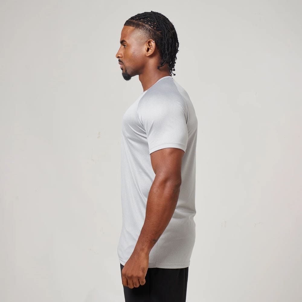 Camiseta Dry Fit Middle Lupus Cinza Prata — imagem 3