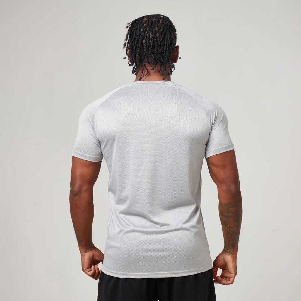 Camiseta Dry Fit Middle Lupus Cinza Prata — imagem 5