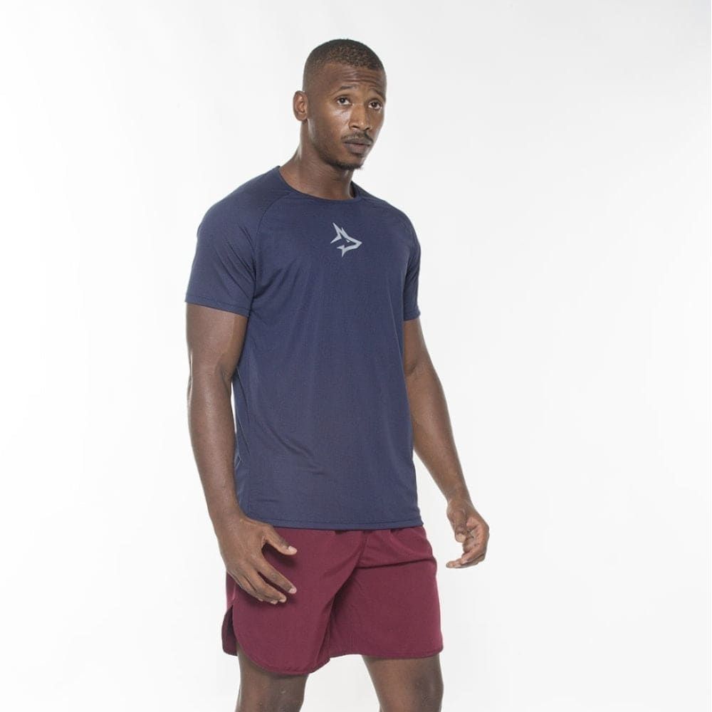 Camiseta Dry Fit Middle Lupus Marinho Ashir — imagem 4