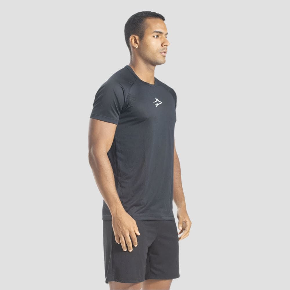 Camiseta Dry Fit Middle Lupus Preto — imagem 5