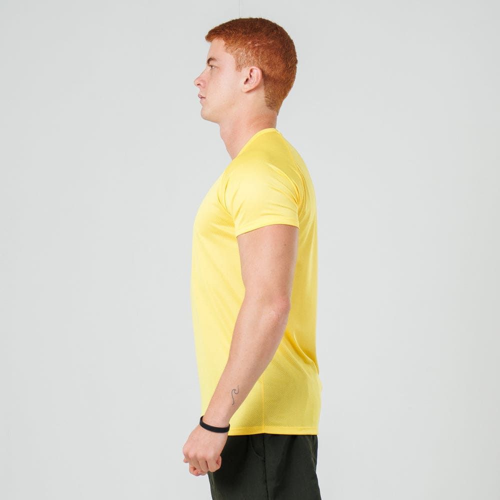 Camiseta Dry Fit Nação Amarelo Bandeira — imagem 3