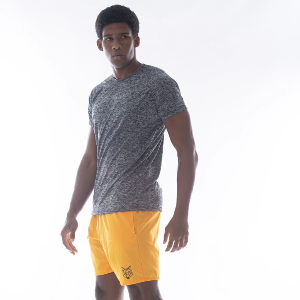 Camiseta Dry Fit New Fluid Mescla Cinza — imagem 3