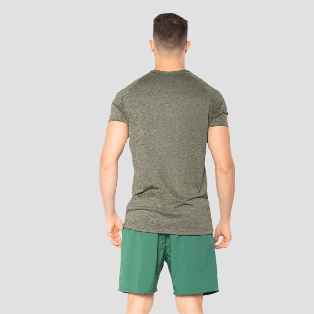 Camiseta Dry Fit  New Fluid Mescla Verde — imagem 5