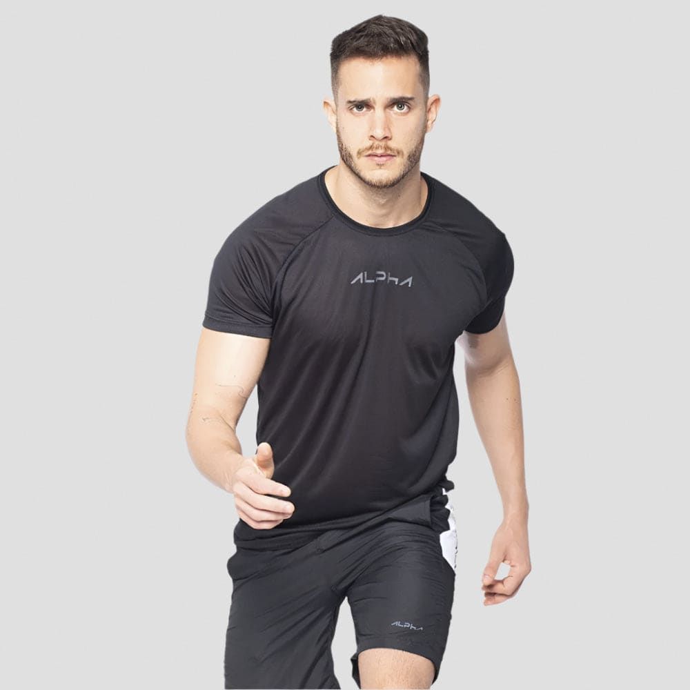 Camiseta Dry Fit New Fluid Preto — imagem 3