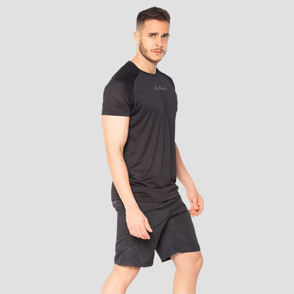 Camiseta Dry Fit New Fluid Preto — imagem 4