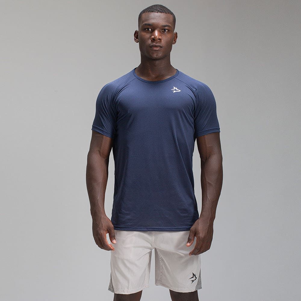Camiseta Dry Fit New Lupus Marinho Ashir — imagem 4