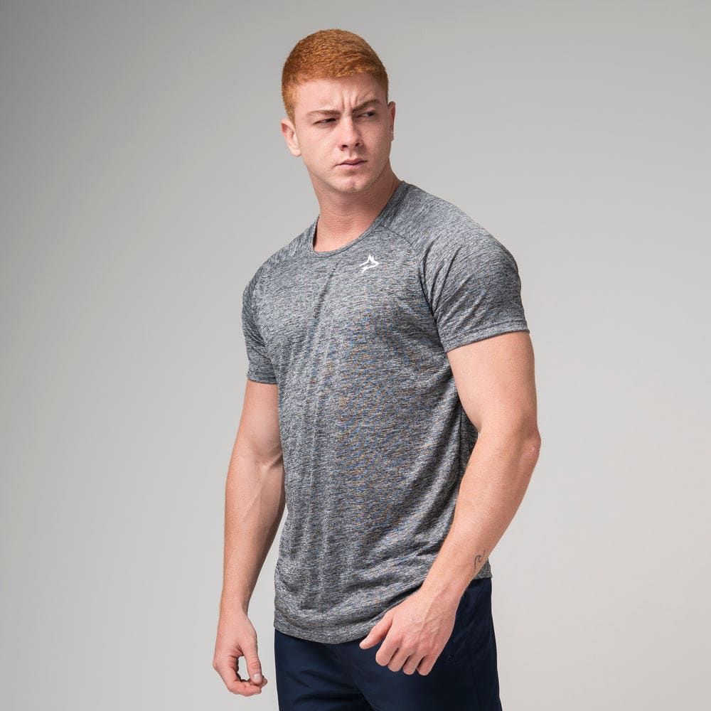 Camiseta Dry Fit New Lupus Mescla Cinza — imagem 3