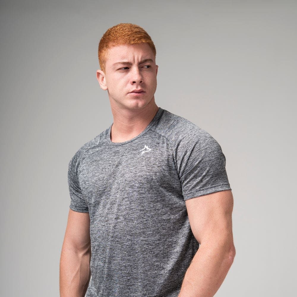 Camiseta Dry Fit New Lupus Mescla Cinza — imagem 4
