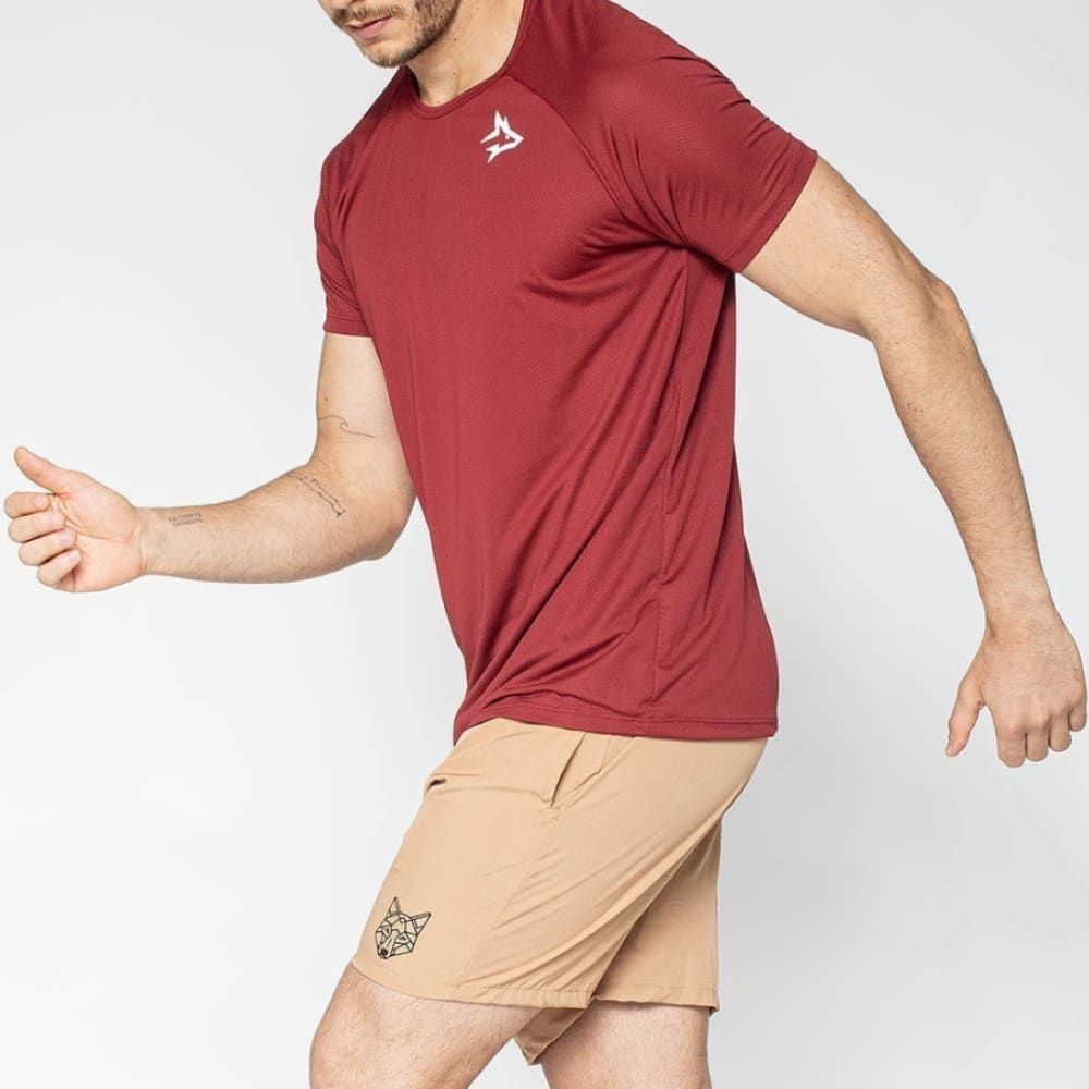 Camiseta Dry Fit New Lupus Vermelho Biking — imagem 4