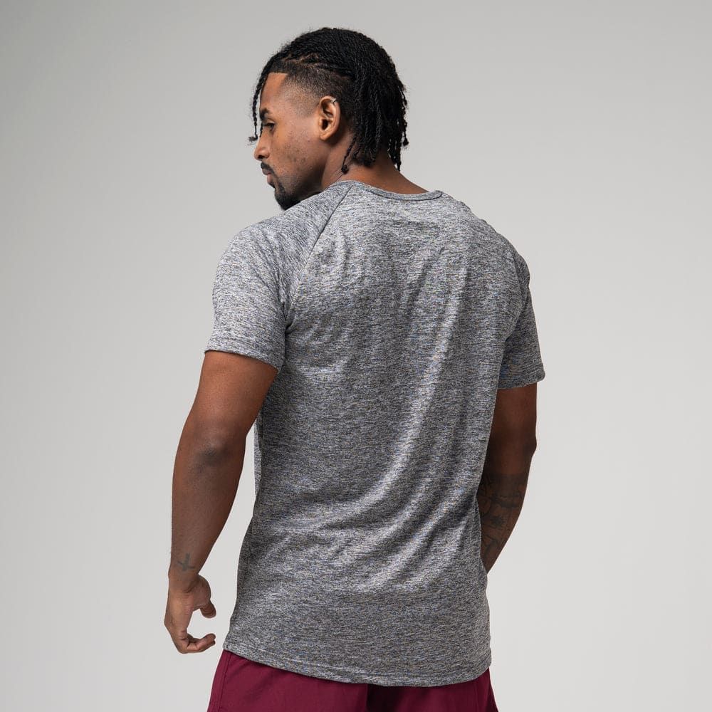 Camiseta Dry Fit New Tenacity Mescla Cinza — imagem 5