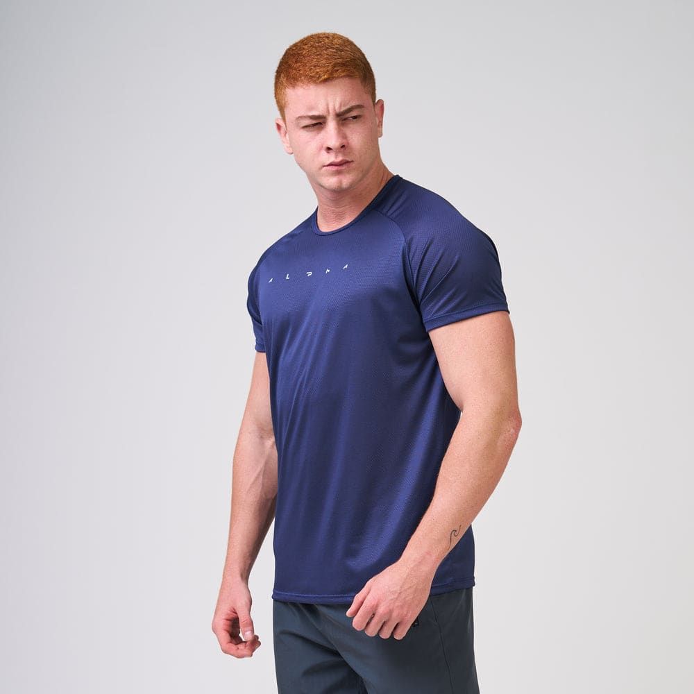 Camiseta Dry Fit Space Horizon Marinho Ashir — imagem 3