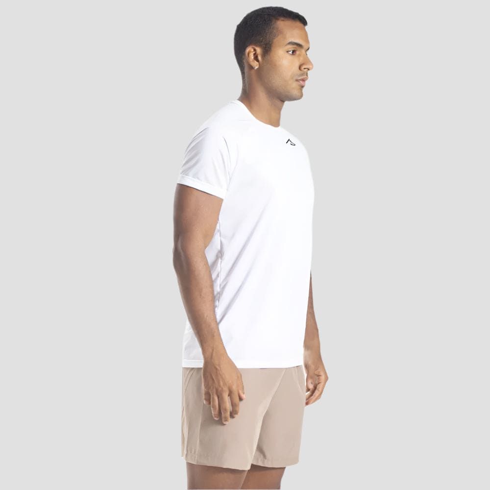 Camiseta Dry Fit Wolf Branco — imagem 4