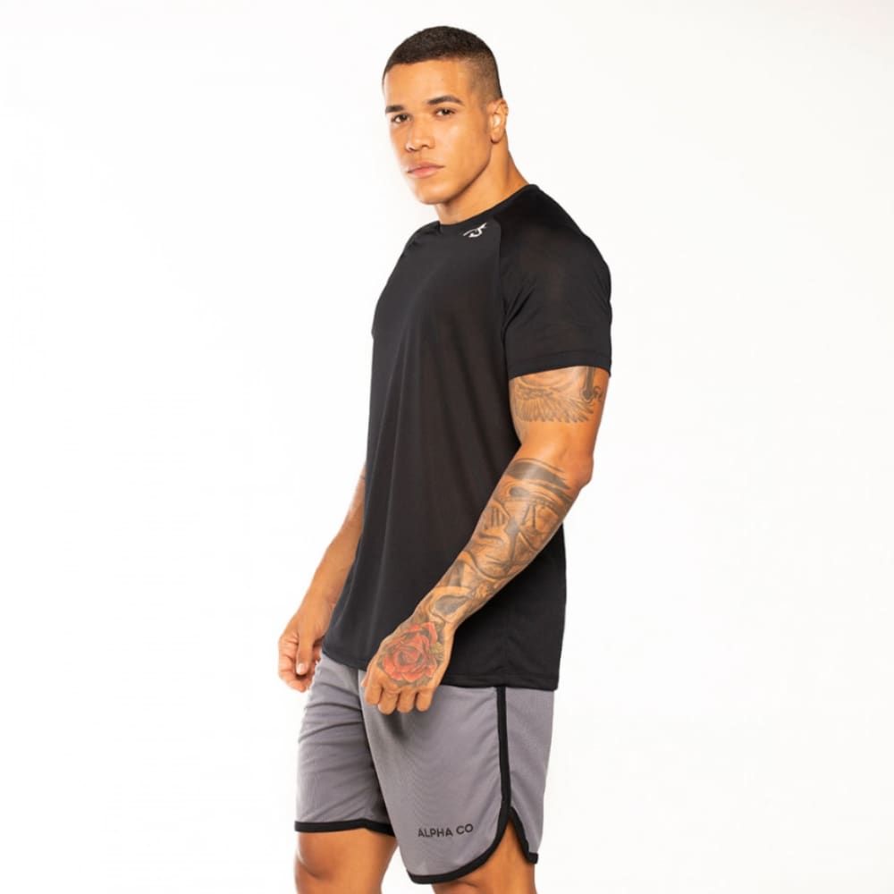 Camiseta Dry Wolf Preto — imagem 3