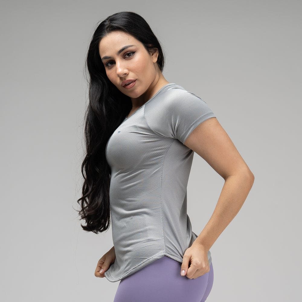 Camiseta Feminina Dry Fit Light Lupus Cinzinho — imagem 3