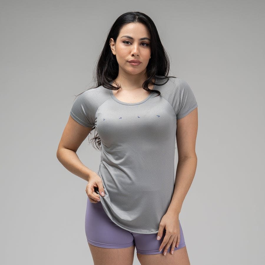 Camiseta Feminina Dry Fit Light Lupus Cinzinho