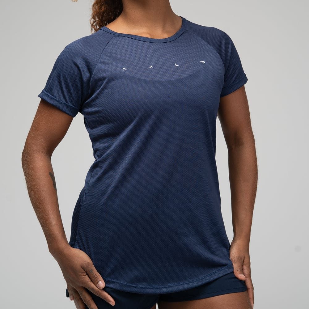 Camiseta Feminina Dry Fit Light Lupus Marinho — imagem 4