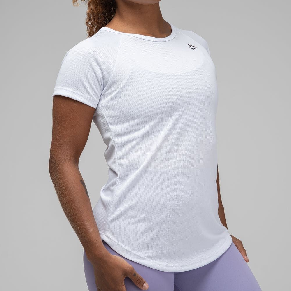 Camiseta Feminina Dry Fit New Lupus Branco — imagem 4