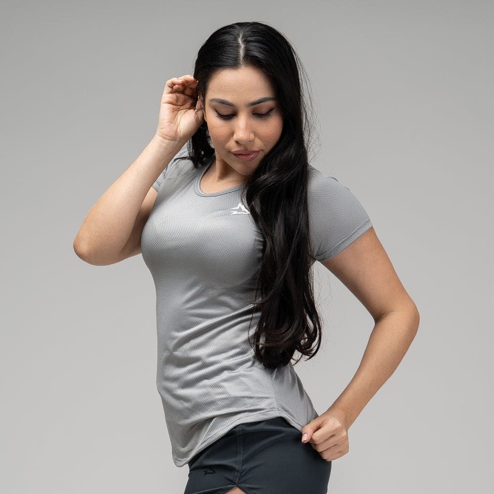 Camiseta Feminina Dry Fit New Lupus Cinzinho — imagem 3
